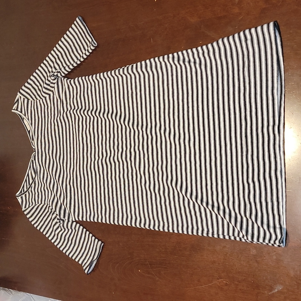Lightweight Cotton We The Free Midi Shirt Dress w/ Cutout Back Size XS